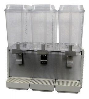 Crathco D35 4 Triple Bowl Cold Drink & Juice Dispenser Machine