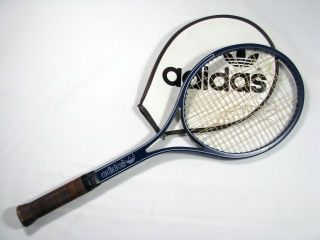 vintage Adidas GRAND PRIX Tennis RACKET made in Austria 70s 80s