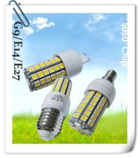 G9/E14/E27 69 SMD 5050 Chip LED Lamp Bulb Light 7.2W Pure white/Warm 