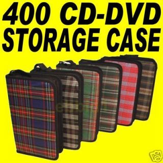   Plastic CD DVD Wallet Storage Organizer Bag Case Holder Album Black