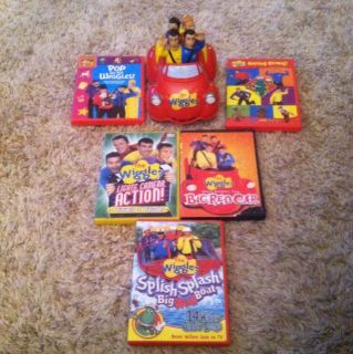 the wiggles dvd lot in DVDs & Movies