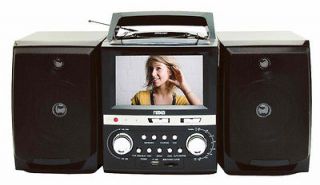 New 7 LCD Portable DVD/AVI/MP3 Player Micro System Boombox with USB 