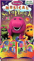 Barney   Barneys Musical Scrapbook (VHS, 1997)
