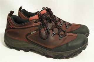 ECCO Sayan Lo Brown Yak Leather Gore Tex GTX Hiking Outdoors Shoes 