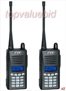 UHF Walkie Talkie 2 way Programmable radios with 2 FREE headsets 