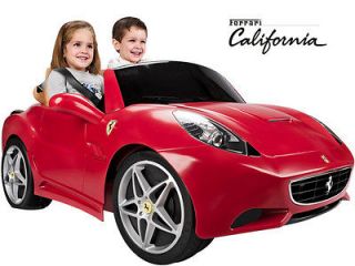   Feber Ferrari California 12v Car Ride on Kids Toy Car Battery Operated