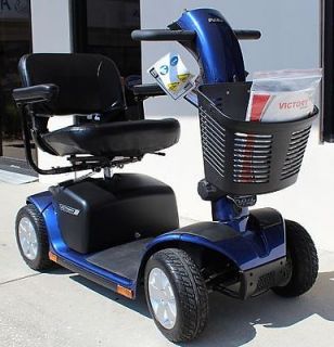 Pride Mobility VICTORY 10 4 Wheel Electric Senior Scooter SC710 + Rear 