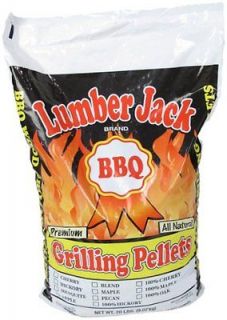 NEW Lumber Jack Hickory 20# 20 Pound BBQ Grilling Wood Pellets 100 
