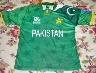 Pakistan T20 World Cup Cricket 2012 Shirt/Jersey Sizes S, M, L, XL