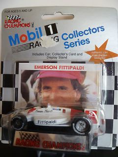 Emerson Fittipaldi Includes Car, Collectors Card & Display Stand 1:64 
