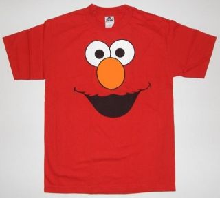 Elmo Orange Nose T Shirt, SESAME STREET, Puppet Master, muppet show 