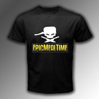Epic Meal Time EpicMealTime Youtube Cooking Show Black T Shirt Size S 