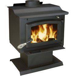 us stove company aps1100 small wood stove pedestal with blower