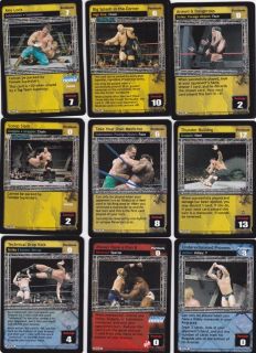 Raw Deal WWE V18.0 Royal Rumble Play Set Uncommons X 3