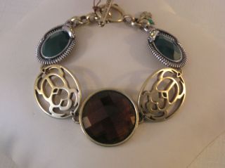Lucky Brand Scarab and Serpent Toggle Bracelet