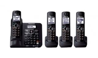   KX TG6644B DECT 6.0 Plus Expandable Digital Cordless Phone System