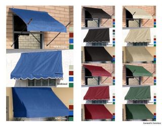 Window Awning or Door Canopy   3 Sizes & 5 Colors