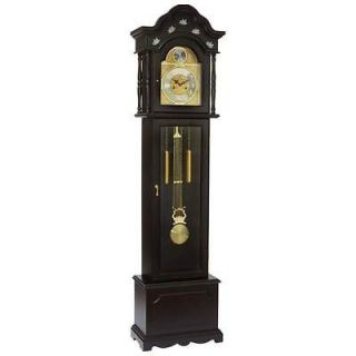Edward Meyer Grandfather Clock with Mother of Pear​l Inlay