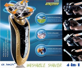   Gold 4 in 1 Multi Function​al 5 Heads Men Electric Shaver BRAND NEW