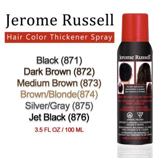 Pc Jerome Russell Hair Thickener Color Spray   1 Pc