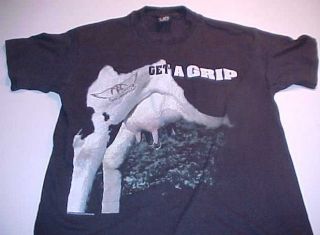 1993 AEROSMITH GET A GRIP Concert Tour T Shirt TYLER