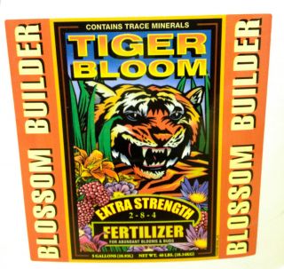Fox Farm Tiger Bloom Liquid Nutrients 2 oz 4 oz 6 oz 8 oz option Free 