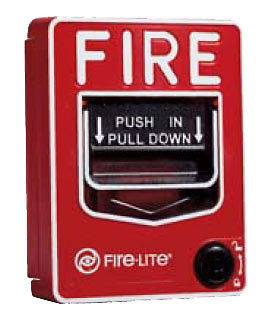 NEW IN ORIGINAL PACKAGE BG12 FIRE LITE FIRE ALARM PULL STATION