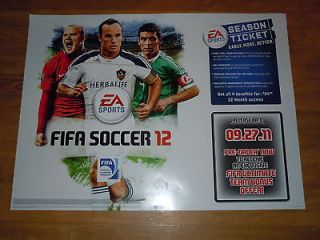 Newly listed FIFA 12 VIDEO GAME AD ADVERTISEMENT POSTER!