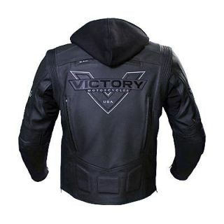 NEW!!!! VICTORY MOTORCYCLES ATTITUDE LEATHER JACKET 2863204