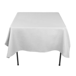   54 x 54 Square Tablecloths 23 Colors 100% Fine Polyester Wedding