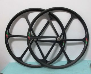 New Mag Alloy BLACK 700C Fixed Gear/Single Speed Fixie Bike Rims(F&R)