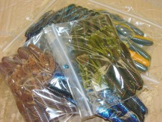   Tube Mix and Match Assortment 48 count bag bulk bass tube plastic worm