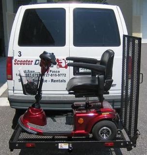 SC 2 MANUAL CARRIER WITH FOLDING RAMP FOR SCOOTER or POWERCHAIR