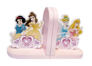 Disney Princess Bookends Set Girls Birthday **VERY CUTE**