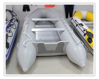8ft Inflatable Fishing Boat PVC 0.9MM Raft Water Sports With 