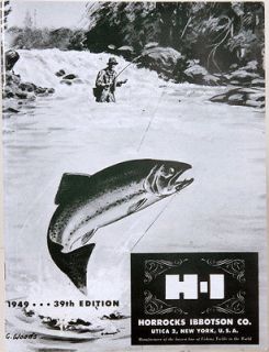 Horrocks Ibbotson 1949 Bamboo Rod and Fishing Reel Catalog Reprint