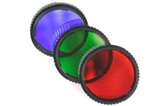 EagleTac Red, Blue, Green Filter Kit for T20C2 Tactical Flashlight 