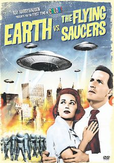 Earth Vs. the Flying Saucers DVD B & W + COLOR Versions 2 Disc Set 