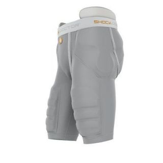   Doctor REFLEX 5 POCKET Football Compression Girdle Shorts Adult Grey