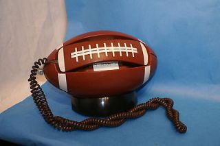 Football Push Button Vintage Life Size Telephone Excellent Sports 