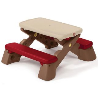   Play Up Fun Fold Jr. Picnic Table Kids Childrens Durable Outdoor Toy