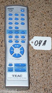 teac remote control in TV, Video & Home Audio