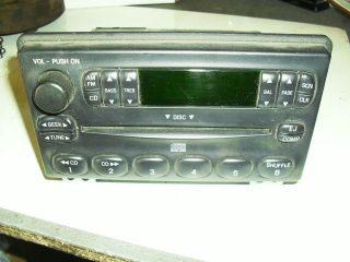 Ford Truck Explorer CD Player Head Unit Radio In dash