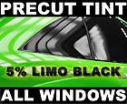 Ford Escort ZX2 98 02 PreCut Window Tint  Limo 5% VLT