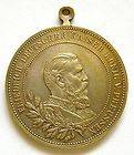 a417 GERMANY 1888 EMPEROR FRIEDRICH KING OF PRUSSIA BRONZE MEDAL