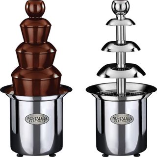 Commercial 3 Tier Chocolate Fountain Fondue Maker, Flowing Stainless 