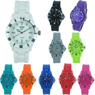 NY London Lovely Plastic Fashion Watch for Mens Ladies Boys & Girls 