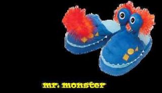 SILLY SLIPPEEZ KID Slippers MR MONSTER Extra Small 9 10 Seen On TV 
