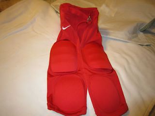   Pro Integrated 7 Pad Boys Large Football Pants, Color: Red   NWOT