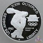 1984 LOS ANGELES OLYMPIC 3 COIN PROOF SET 10 1 2 OZ GOLD 2 1 OZ SILVER 